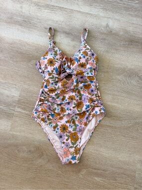 Women’s Floral One-Piece Swimsuit